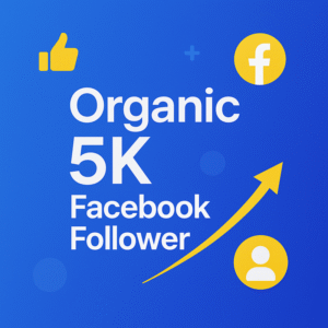 Facebook 5K Organic Follower